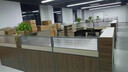 映薇屏风职员办公桌简约现代4/6双人员工位桌椅组合财务室家具工作位 单人位+柜 实拍图