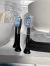 飞利浦（PHILIPS）电动牙刷刷头  钻石亮白型刷头W2 HX6063/96 3支装黑色 适配钻石3系 5系、9系 实拍图