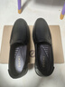 宜驰（EGCHI）商务休闲透气镂空驾车一脚蹬头层牛皮鞋子男 36274-2 黑色 43 实拍图