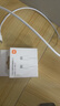 小米小米3A 编织快充数据线 1m (USB-C to USB-C) 白色 实拍图