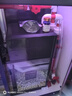 森森（SUNSUN）大型鱼缸底过滤水族箱客厅家用落地玻璃生态金鱼缸 超白隔断屏风款 1米长42cm宽（黑白可选） 实拍图