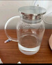 青苹果耐热玻璃凉水壶1.6L 可明火直烧冷水壶花茶壶泡茶围炉煮茶壶 实拍图