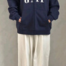 Gap男女装印花字母logo抓绒连帽卫衣休闲660128外套 海军蓝 175/96A(L) 亚洲尺码 实拍图