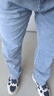 真维斯（Jeanswest）牛仔裤男春夏季新款直筒宽松休闲长裤男弹力高端百搭阔腿裤子男 浅蓝 34 (2尺7) 实拍图
