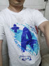 真维斯（Jeanswest）纯棉短袖t恤男运动潮流百搭休闲半袖2025新款打底夏季美式体恤衫 白色（大优秀加） M (170) (30天质量问题全额退) 实拍图