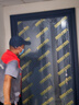 欧帝乐（OUDILE）加厚甲级防盗门入户门+防撬防爆安全门子母门+智能门锁指纹锁 可视猫眼锁 1970/2050*960/860单门 实拍图