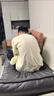 网易严选【安心品质】超值抑菌T205g棉T恤100%新疆棉10A抗菌短袖白T学家 米杏黄-春夏升级 M 实拍图