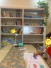 豫正豫正家用学生现代简约书籍馆多层落地置物架钢制简易图书馆书架 珍珠白单面六层2米高0.9m长主架 实拍图