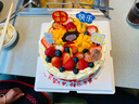 米苏先生水果新鲜生日蛋糕同城配送祝寿网红送女友情侣礼物当天配送日达到 【送妈妈款】您辛苦了（二选一） 【动物奶油】8英寸（约2-4人） 实拍图