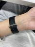 iboann适用红米watch4表带6/5真皮小米手环9/8pro手表带redmiwatch5腕带皮革配件保护膜编织牛皮秋冬 静息白-优质小牛皮-细腻质感-优雅自显 适用：小米9Pro/8Pro 实拍图