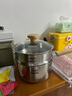 爱仕达（ASD）奶锅316L不锈钢18CM加厚复底辅食锅小锅电磁炉燃气通用NS18B13WG 实拍图