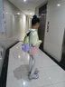 蕉下（beneunder）防晒衣女春夏新款冰丝凉感升级披肩AL118香草绿S 实拍图