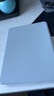 智思慧 适用苹果iPad mini5/4保护套7.9英寸旋转横竖支撑透明壳带笔槽2019款平板迷你5硅胶全包皮套 灰色 实拍图