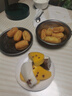 安井 双色糕 280g 10块装 南瓜味发糕 健康早餐糕点 加热速食蒸糕面点 实拍图