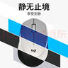 罗技（Logitech）M330 静音鼠标 无线鼠标 办公鼠标 右手鼠标 带无线微型接收器 白色 实拍图