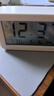 得力（deli）儿童节礼物多功能电子闹钟儿童卧室智能床头钟开学学生专用起床神器白LE102 实拍图