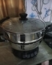 苏泊尔（SUPOR）不锈钢电蒸锅 家用多功能电煮锅  蒸包子蒸鱼电热锅 炖蒸煮一体锅电火锅 15L多用途锅 ZN32YK12 实拍图