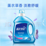 蓝月亮洗衣液12斤套装：亮白增艳薰衣草3kg瓶+1kg袋*3 实拍图