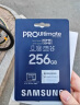 三星（SAMSUNG）256GB TF(MicroSD)存储卡 超高速PRO深蓝卡 4K超高清 适用游戏机无人机 读速200MB/s写速130MB/s 实拍图