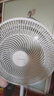 美的（Midea）【品质推荐】七叶轻音柔风电风扇/家用省电落地扇/台式电扇/广角摇头节能宿舍小型风扇 SAE35CA 实拍图