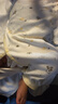 翘脚鸭 婴儿衣服新生儿连体衣秋冬季满月宝宝睡衣纯棉百天爬爬服春秋款 黄小熊2件【四季·系带款】 73cm （建议6-9个月） 实拍图
