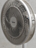 美的（Midea）【飓风节能】七叶柔风立式电风扇/家用轻音落地扇/台式小型风扇/大风力遥控定时摇头风扇SAH35BSJ 实拍图