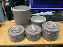 欧乐多（Olodo）德国保温饭盒316不锈钢保温盒桶学生上班便携1.5L餐盒微波炉加热 【可可棕】316餐盒+316餐具 实拍图