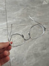 蔡司（ZEISS）泽锐单光眼镜片现片1.67自由环面设计钻立方防蓝光配镜1片/-1000 实拍图