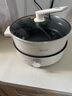 美的（Midea）电火锅 电蒸锅煮锅火锅专用锅 家用多功能烤肉锅多用途锅分体式不粘料理锅电热锅HGE28T71S 实拍图