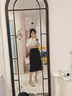 伯德小姐面试半身裙女职业公务工装半裙正装包臀长裙a字黑色裙子 实拍图