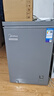美的（Midea）100升小冰柜家用冷藏冷冻两用一级节能-30度速冻茶叶保鲜柜小型冷柜冰箱BD/BC-100KMF(E)国家补贴 实拍图