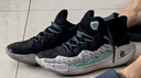 安德玛（UNDERARMOUR）库里CURRY 11男女情侣运动篮球鞋3027416 黑色001 3026616-001 42.5 实拍图