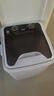 扬子洗衣机小型迷你半自动单桶筒家用婴儿童宿舍租房 扬子 80方桶蓝光款【黑白】 实拍图