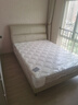 顾家家居（KUKA）京东家具皮床奶油风主卧双人床DS8136B海盐蓝【高脚款】1.5m     实拍图