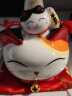 板谷山 招财猫开业送礼家居办公礼品生日陶瓷摆件礼物儿童女男乔迁创意 实拍图