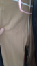 真维斯（Jeanswest）休闲裤男夏季薄款宽松直筒商务修身男士弹力潮牌百搭长裤子男款 1218卡其 33 (2尺6)建议140-150斤穿 实拍图