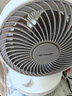 夏普 （SHARP）电风扇空气循环扇家用台扇低噪电风扇摇头涡轮对流大风力办公室宿舍桌面风扇节能小风扇 【机械款】抗菌扇叶+风大音轻+香薰驱蚊 实拍图