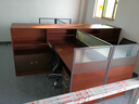 欧音（OUYIN）家具员工办公桌办公室卡座工位财务桌子办公桌椅屏风隔断电脑桌 定制色卡一块 实拍图