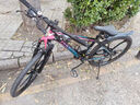 凤凰上海凤凰山地车自行车男士女式学生成人变速宽胎越野公路赛单车 【钢架/全套竞速轴承】六刀炫彩 26寸24速【建议身高158-188cm】 实拍图