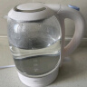 小熊（Bear）烧水壶高硼硅玻璃热水壶 家用1.7L大容量电热水壶 电水壶开水壶304不锈钢底盘 沸腾蓝光 官方直营 1.7L 【ZDH-A17L1】 实拍图