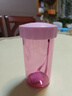 特百惠（Tupperware）雅致300ML塑料杯男女士学生儿童夏季水杯子户外便携口袋杯 柔蜜粉 实拍图