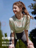 雪茜曼瑜伽服短袖女高级感气质显瘦运动上衣跑步健身春夏普拉提罩衫 实拍图