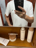 杰克·琼斯（JACK&JONES）25年男装T恤男夏季T恤舒适男士短袖凉感多色上衣纯色水洗不易走形 A06白色 S 实拍图