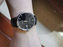 海鸥（SEAGULL）手表男士自动机械表 日历皮带男士手表 生日礼物男表 黑盘条钉 实拍图