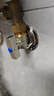 老铜匠（LTJ）燃气热水器球阀 壁挂炉球芯角阀全开大流量全铜冷热4分厨房冷水 实拍图