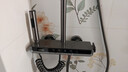 浪鲸恒温淋浴花洒套装钢琴花洒全套增压自洁沐浴器精铜浴室淋雨器 【枪灰恒温】智能数显 增压雨淋 实拍图