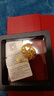 周六福18K黄金手链女麻绳链彩金手链生日礼物 KH075987 黄18K金 16+2cm 实拍图
