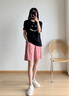 班尼路（Baleno）100%纯棉短袖T恤女2025年夏季宽松短款小个子时尚百搭休闲款上衣 实拍图