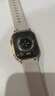 联想（Lenovo）智能手表Watch Fit 国家补贴轻薄大屏减脂血氧检测蓝牙通话穿戴男女运动手环 曜石金 安卓ios通用 实拍图