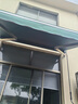 遮阳棚折叠伸缩式手摇雨棚电动收缩遮阳蓬阳台户外屋檐篷遮阳伞 加厚加宽2米*伸缩1.5米 实拍图